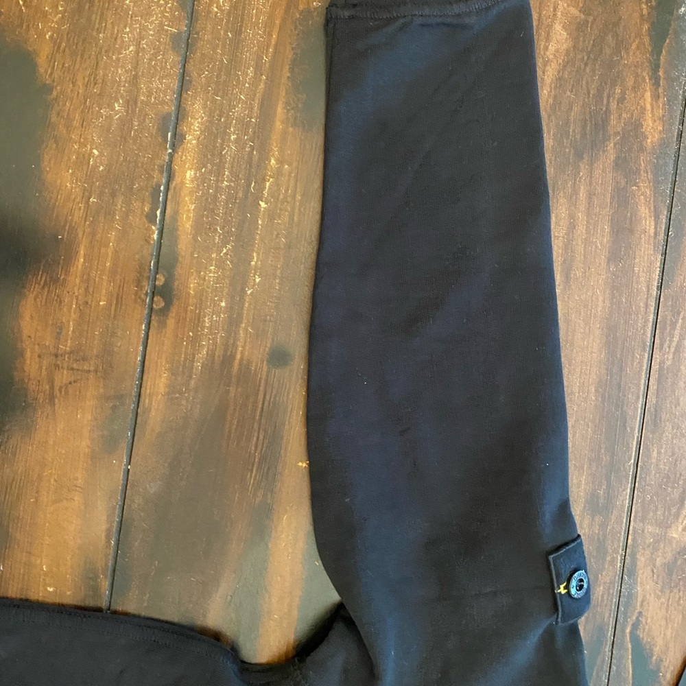 Stone Island Black Crewneck Sweatshirt with Patch - Picture 7 of 13